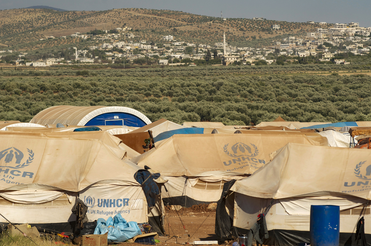 Atmeh Refugee Camp in Syria