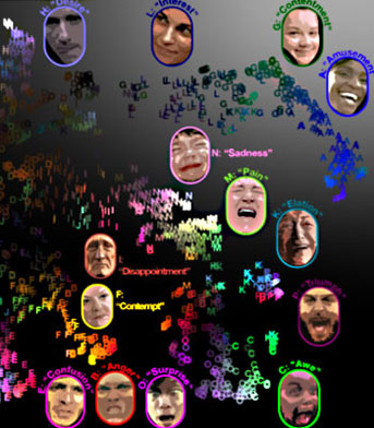 A map of faces