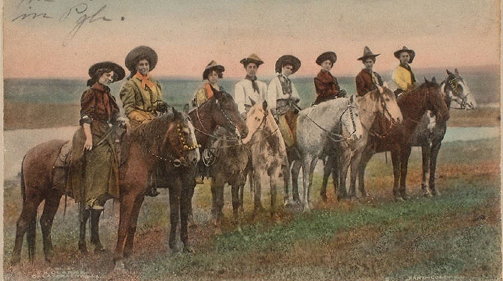Vintage postcard, 101 Ranch