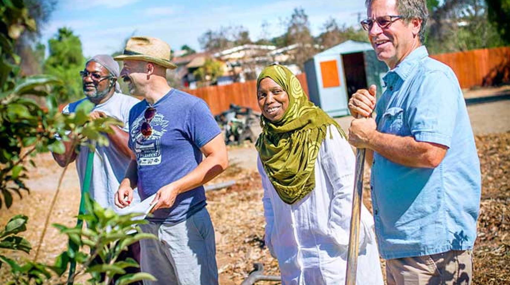 community gardeners