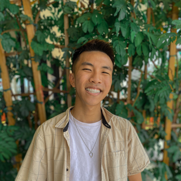 UC Irvine student Kevin Si grins at the camera