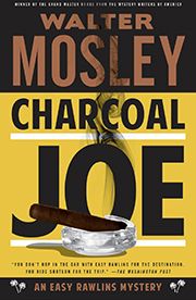A book cover with a cigar in an ashtray -- Charcoal Joe