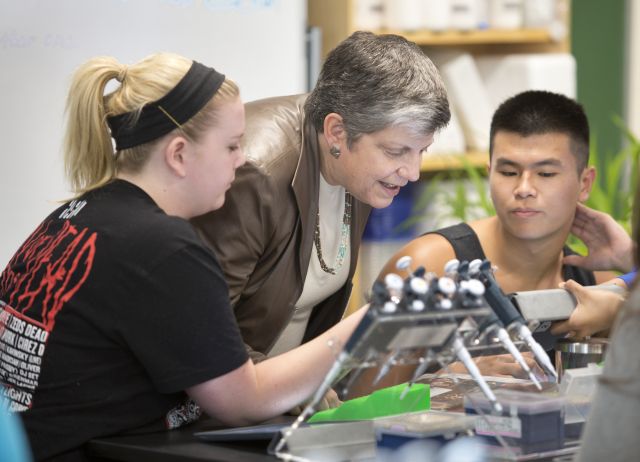 President Napolitano at UC Riverside