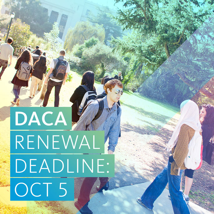 DACA renewal deadine