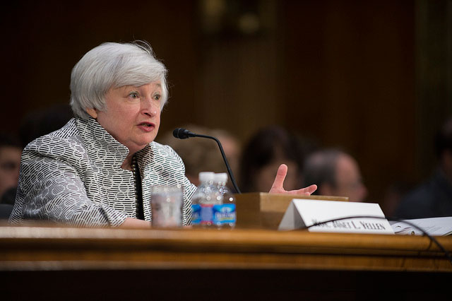 Fed chair Janet Yellen