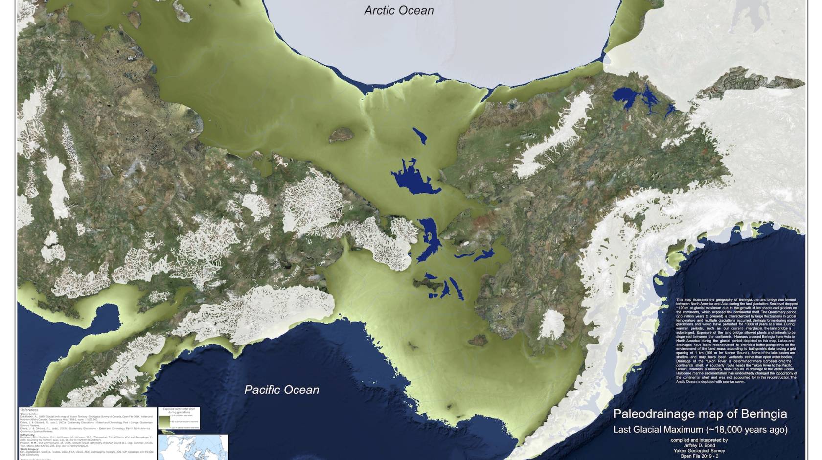 Bering Land Bridge Formed Surprisingly Late During Last Ice Age Study   Beringia 