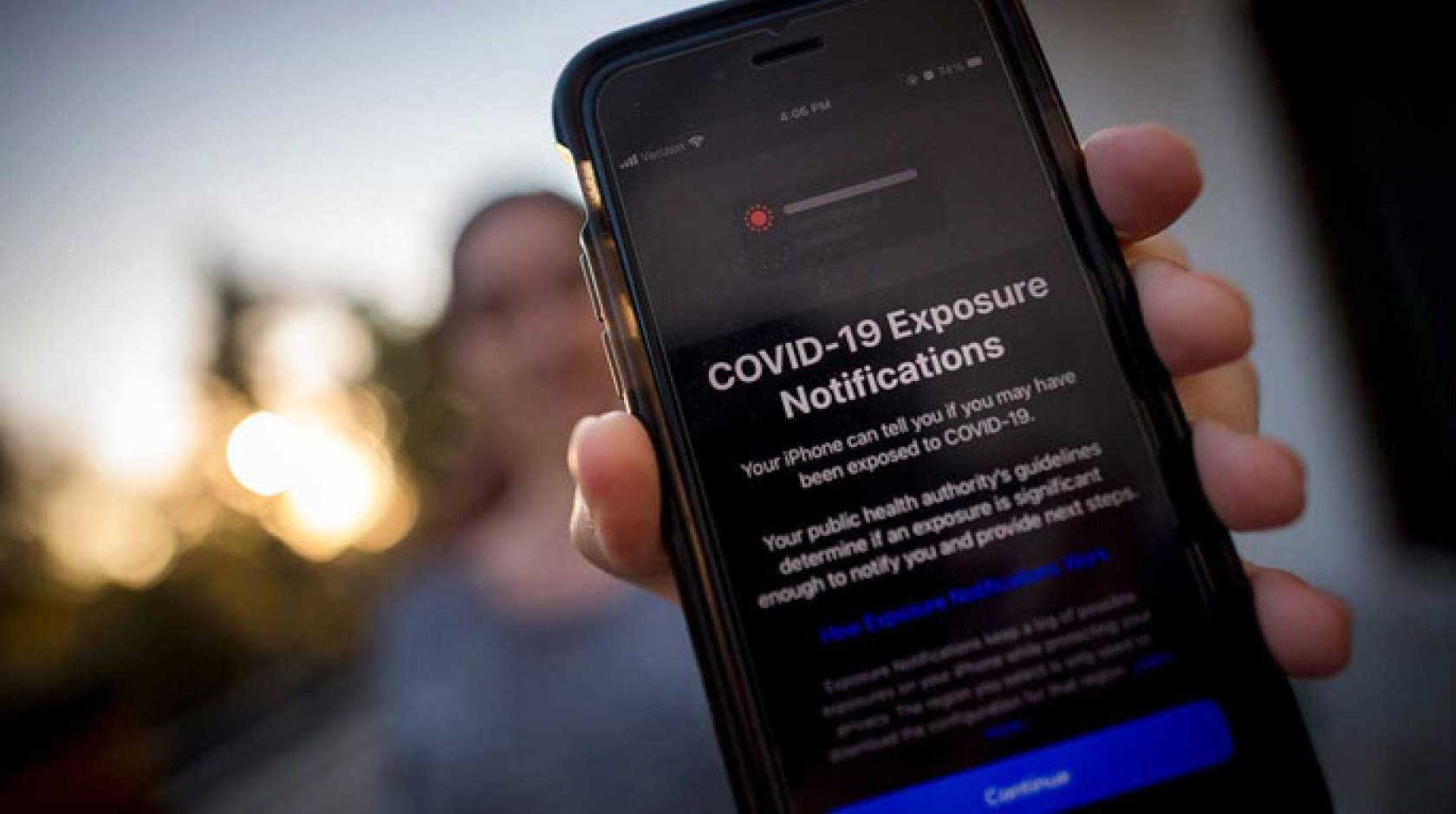 COVID notification app