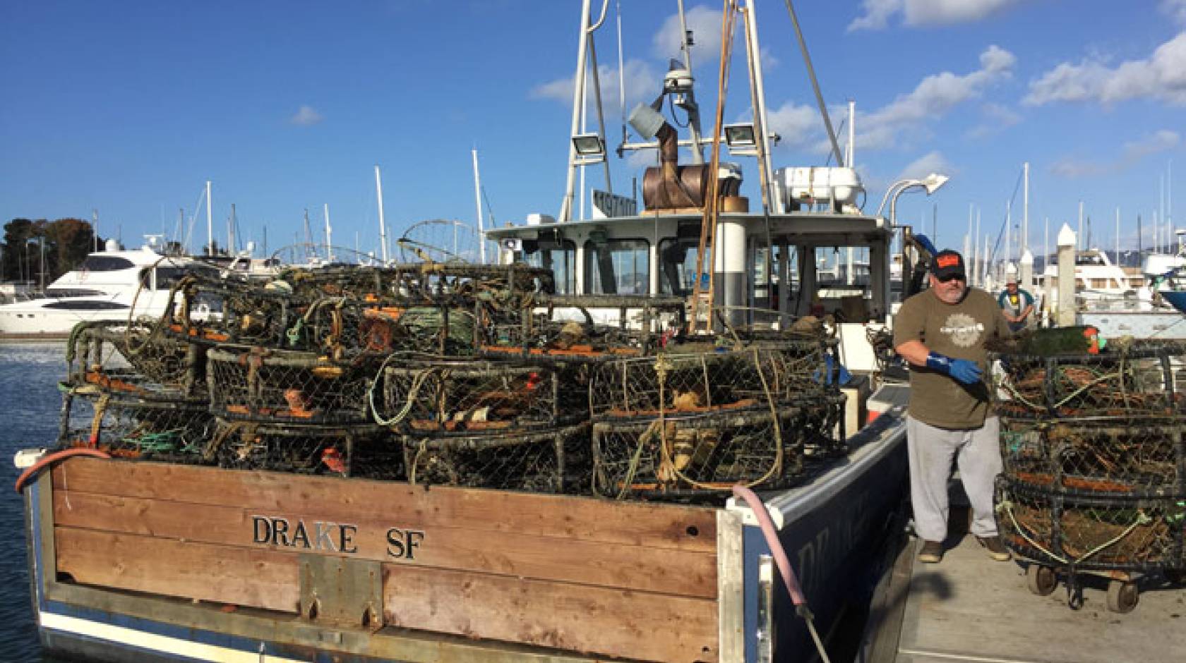 Crab fishing UC Davis