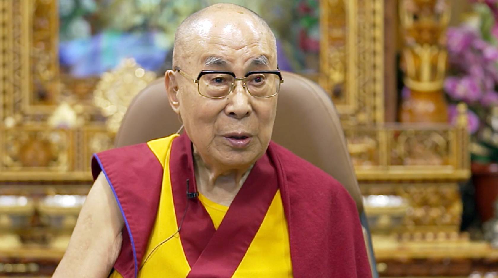 ‘peace Doesnt Come From The Sky Dalai Lama Advocates For Togetherness As He Receives