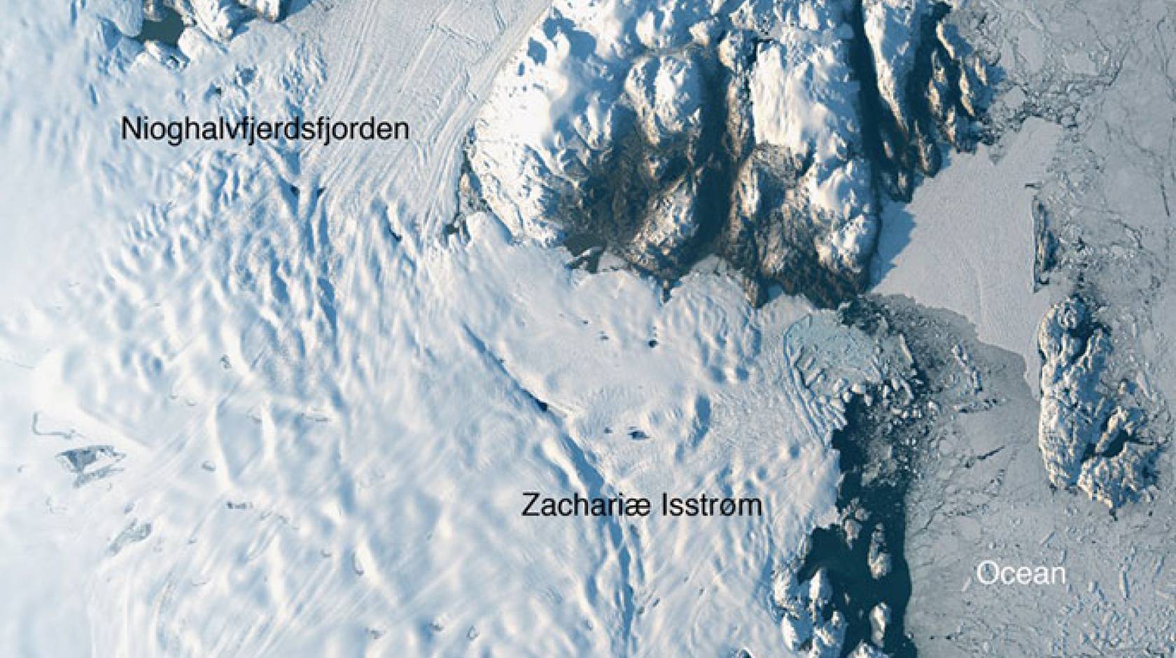 Zachariae Isstrom glacier