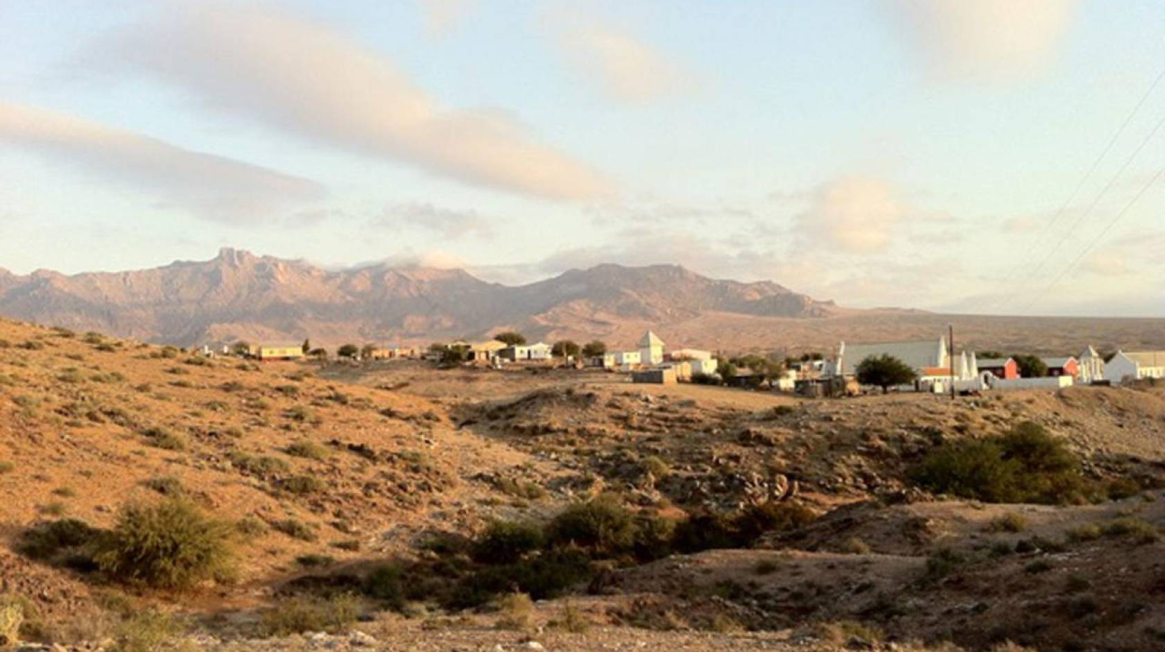 View of the village of Kuboes, on the border of South Africa and Namibia