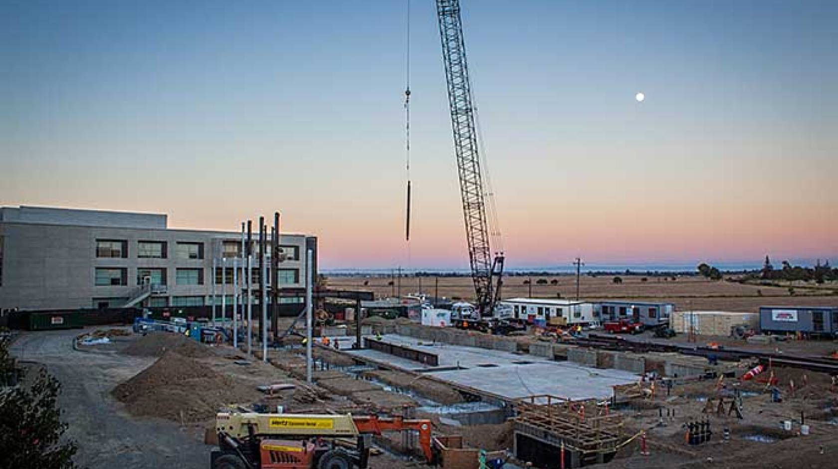 Classroom construction, UC Merced