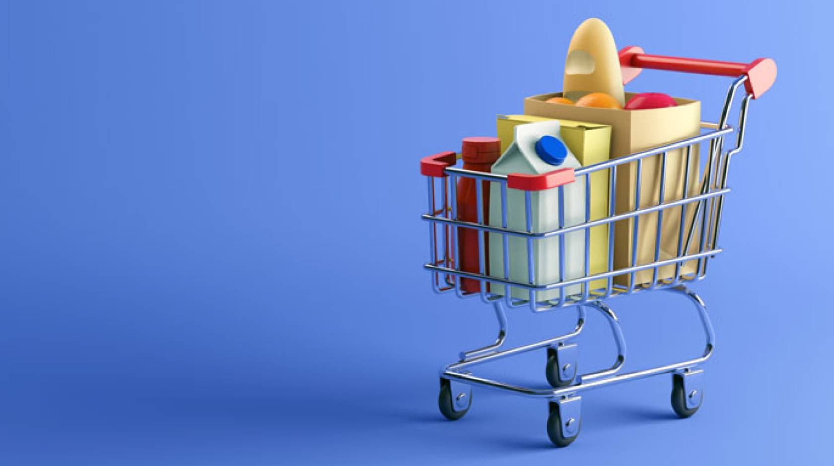 Shopping cart illustration