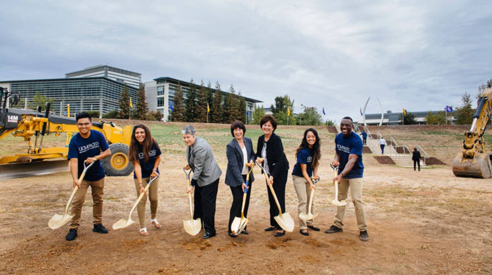 UC Merced break ground