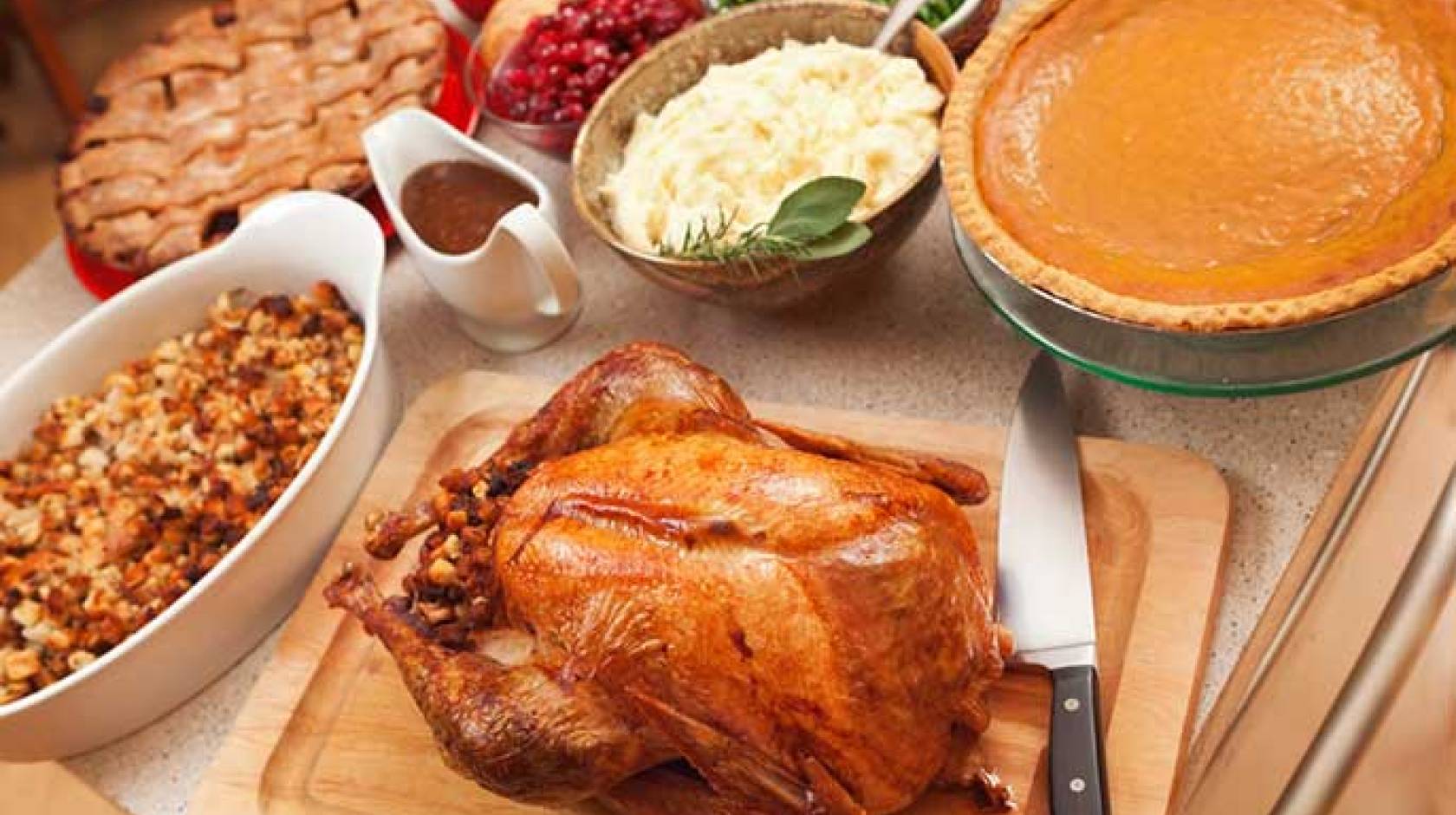 Thanksgiving foods