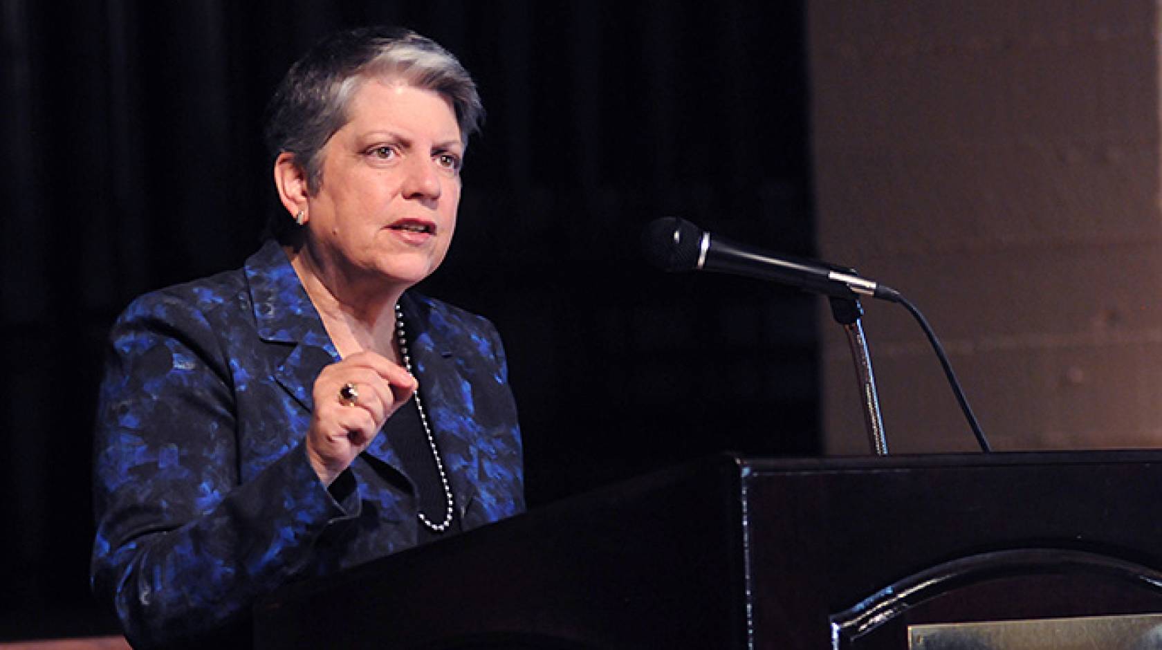 UC President Janet Napolitano