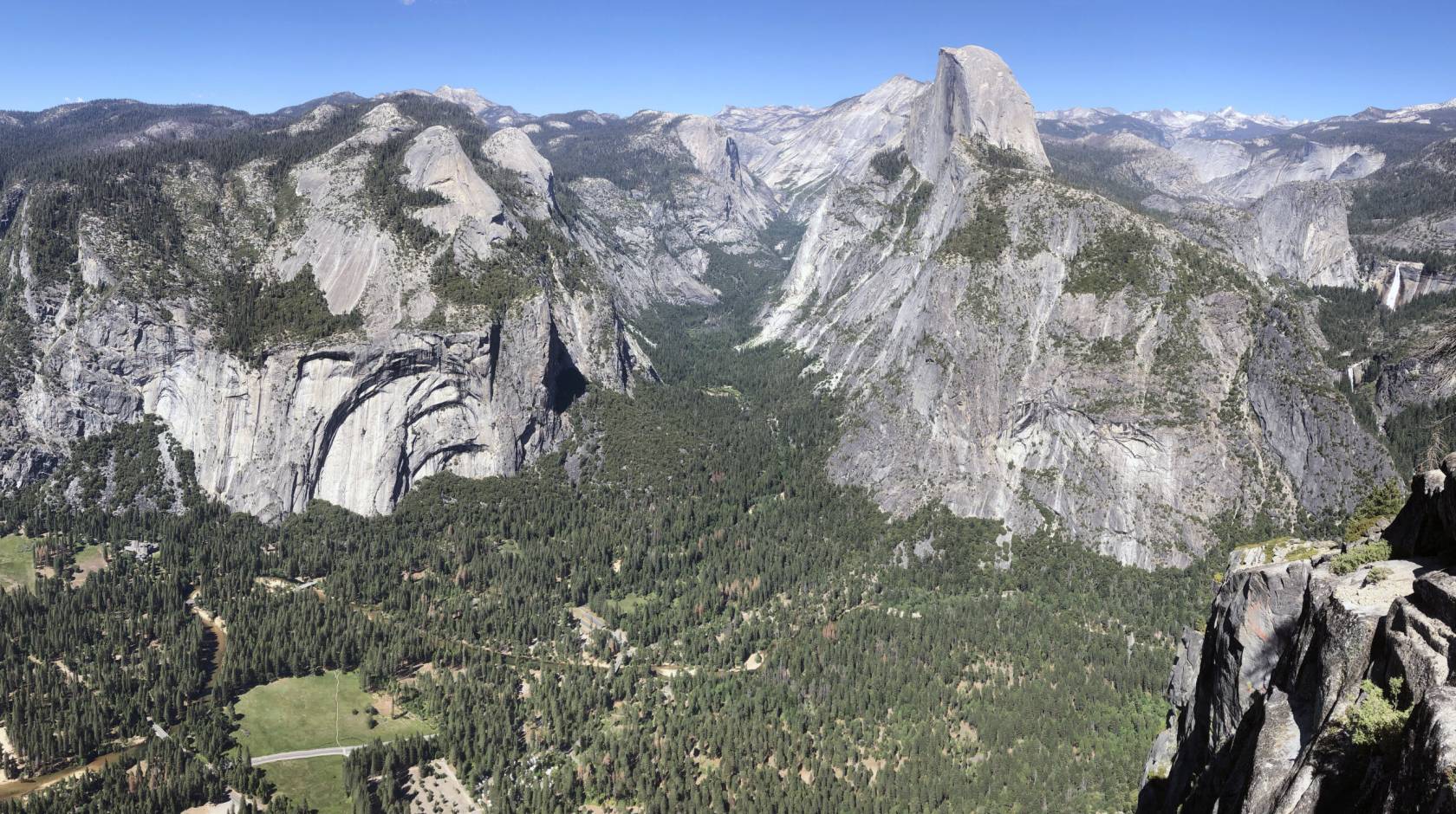 View of Yosemite Valley