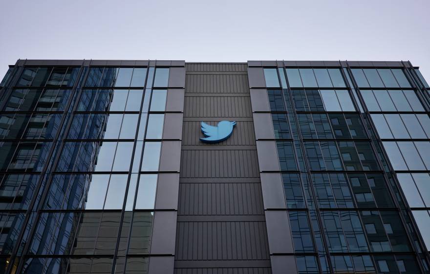 Twitter HQ in San Francisco, California