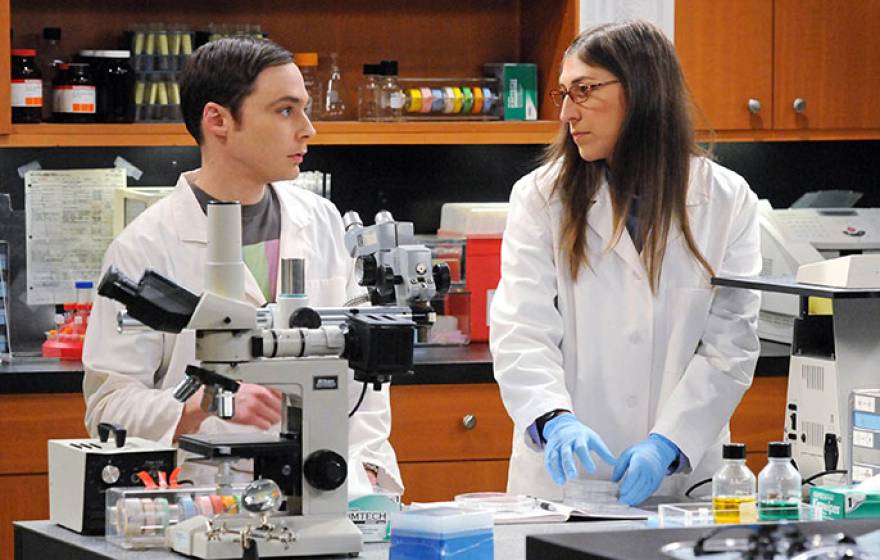 Jim Parsons and Mayim Bialik, &#039;Big Bang Theory&#039;