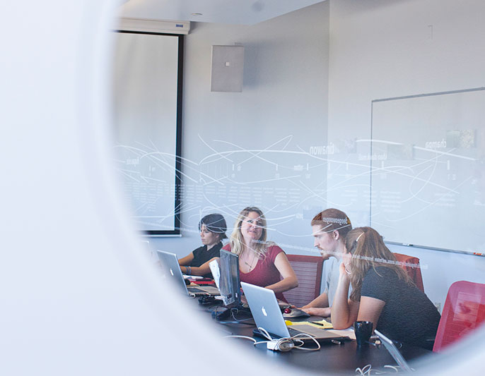 students in classroom